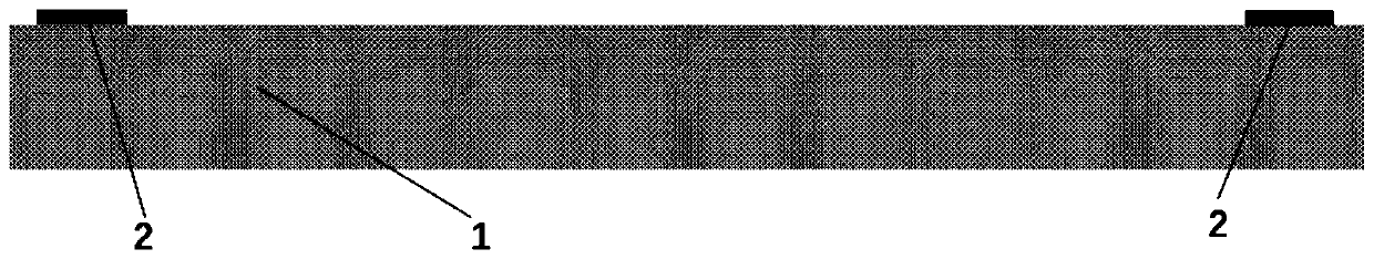 Metamaterial uncooled infrared focal plane multicolor polarization detector and preparation method thereof