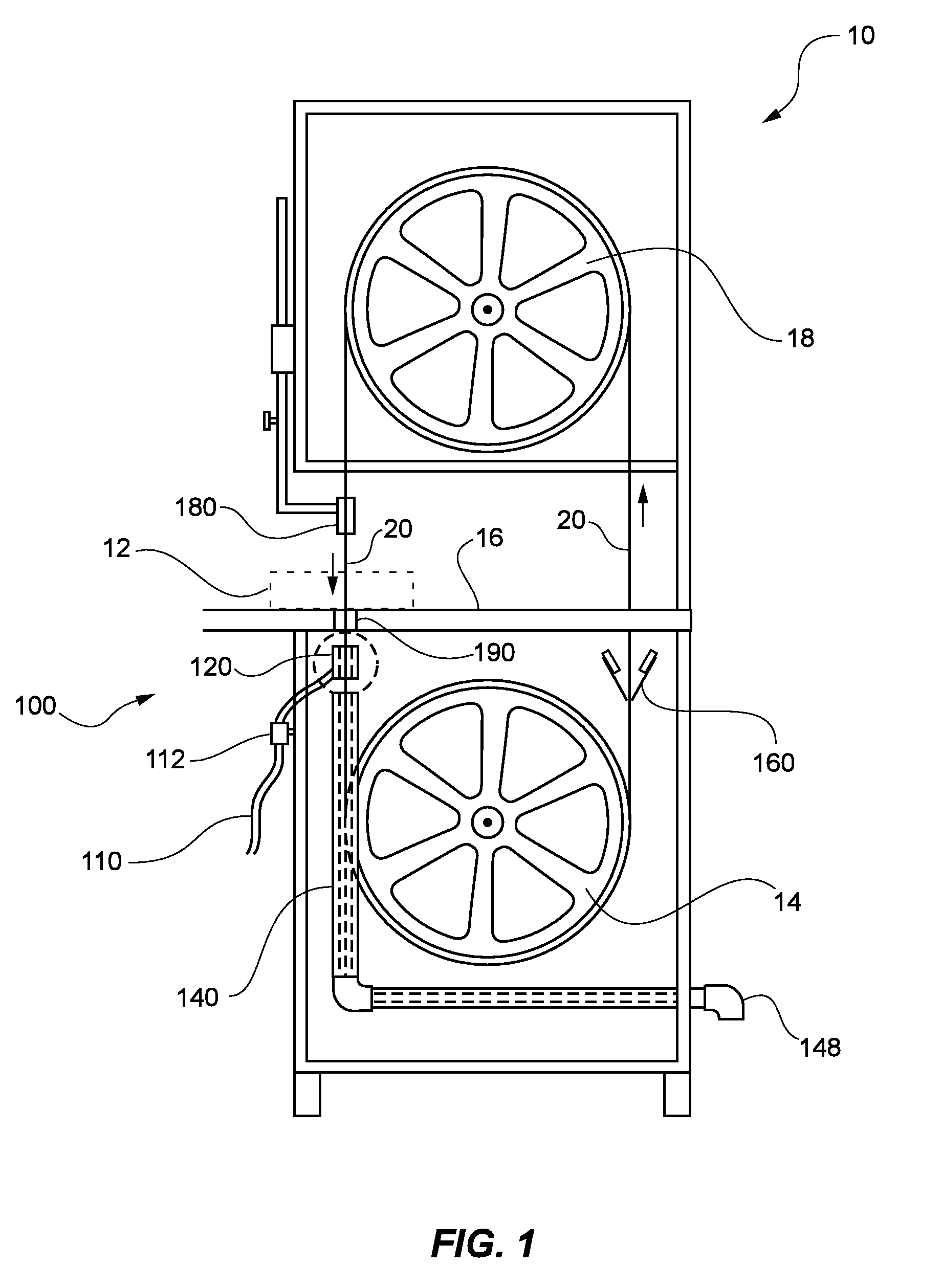 System and method for reducing physiological material on surfaces of cut meat