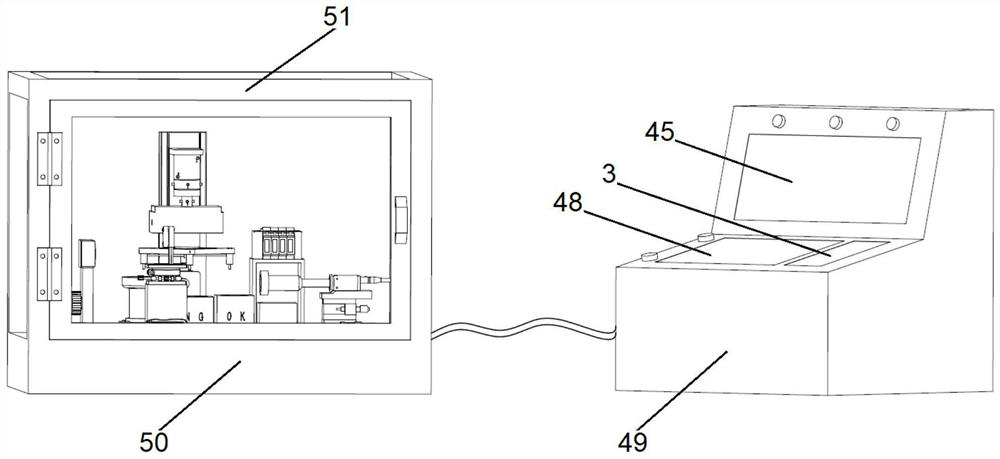 Device and method for detecting and sorting appearance quality of radioactive particles