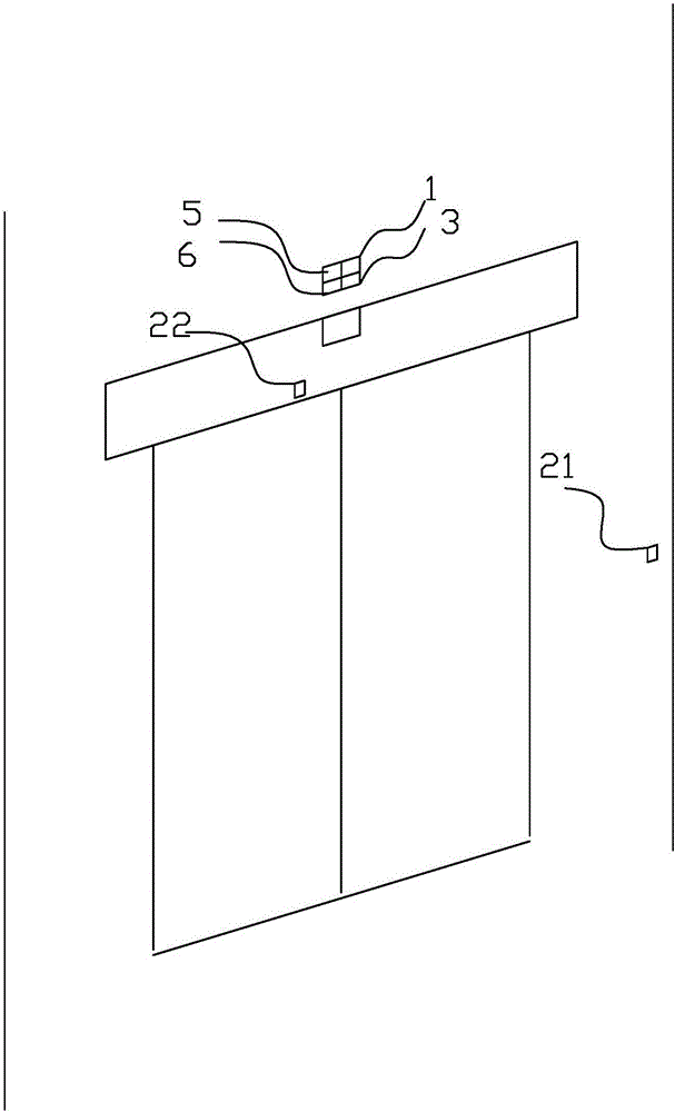 Elevator landing door lock contact state detecting device and method