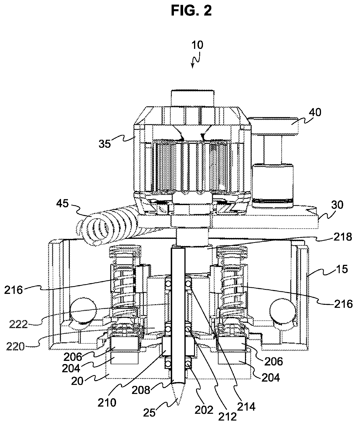 High-speed, low runout spindle assembly