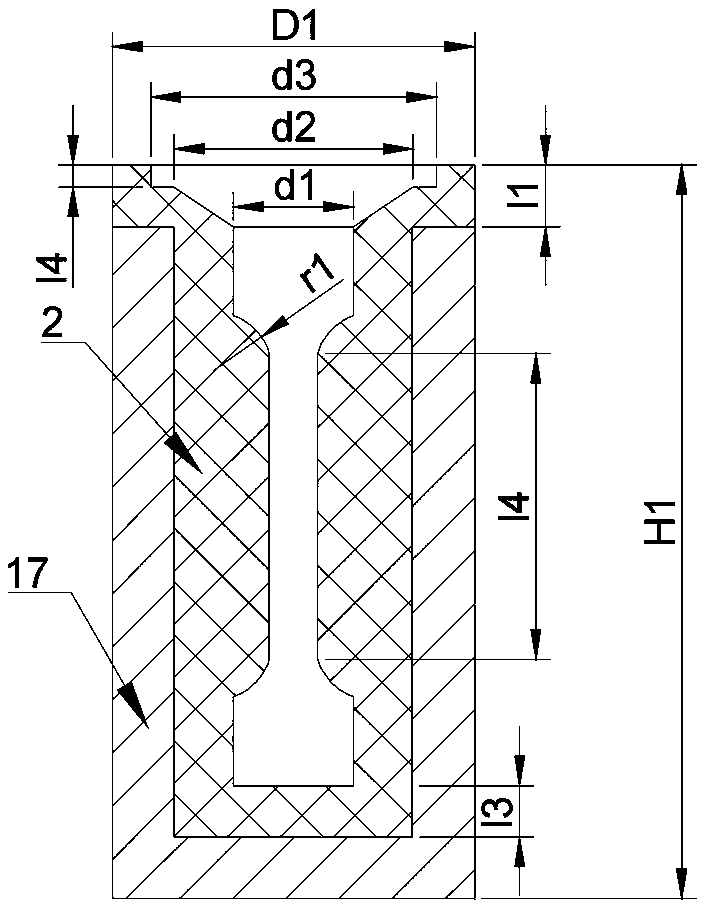 Directional solidification smelting device and method for refractory high-entropy alloy