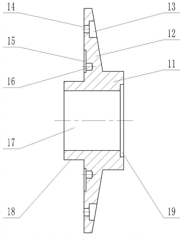 Novel sawing machine blade connection structure and manufacturing method thereof