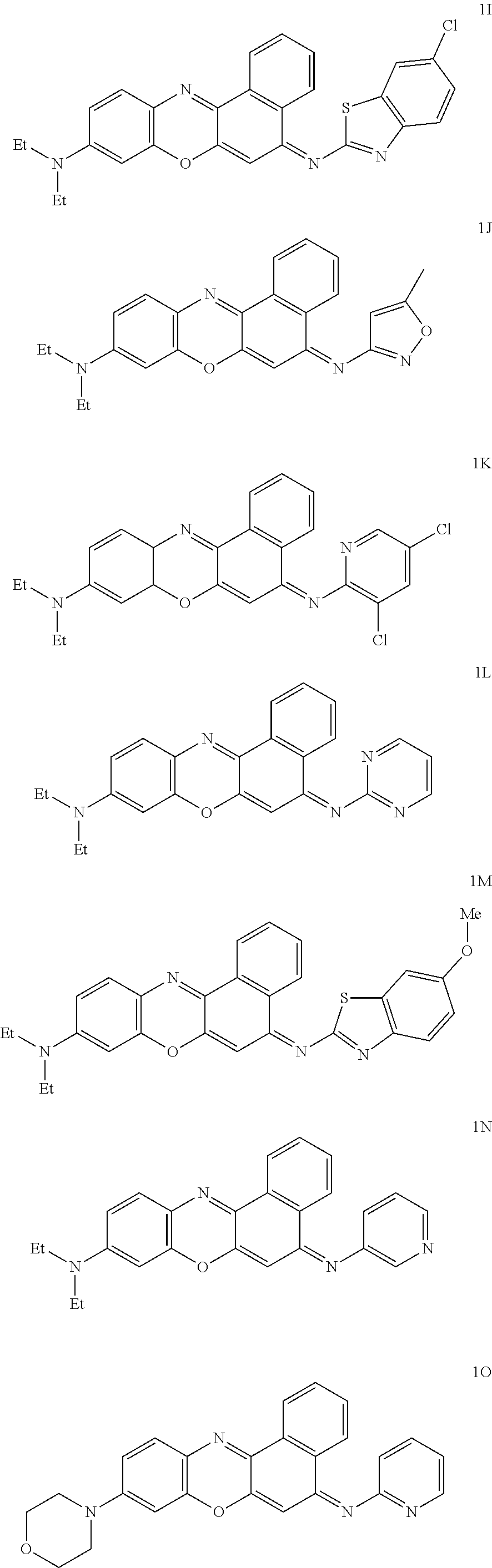 Medicinal composition containing benzo[a]phenoxazine compound as the active ingredient for prevention or treatment of protozoal disease