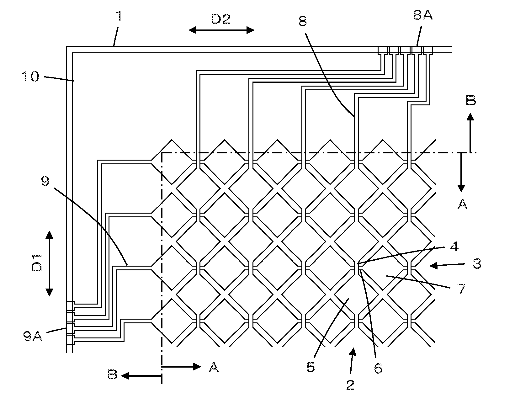 Touch panel and production method thereof