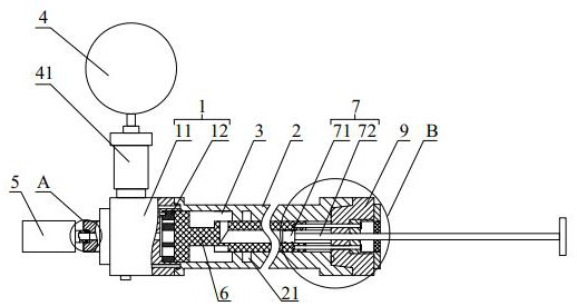 Valve grease injection tool