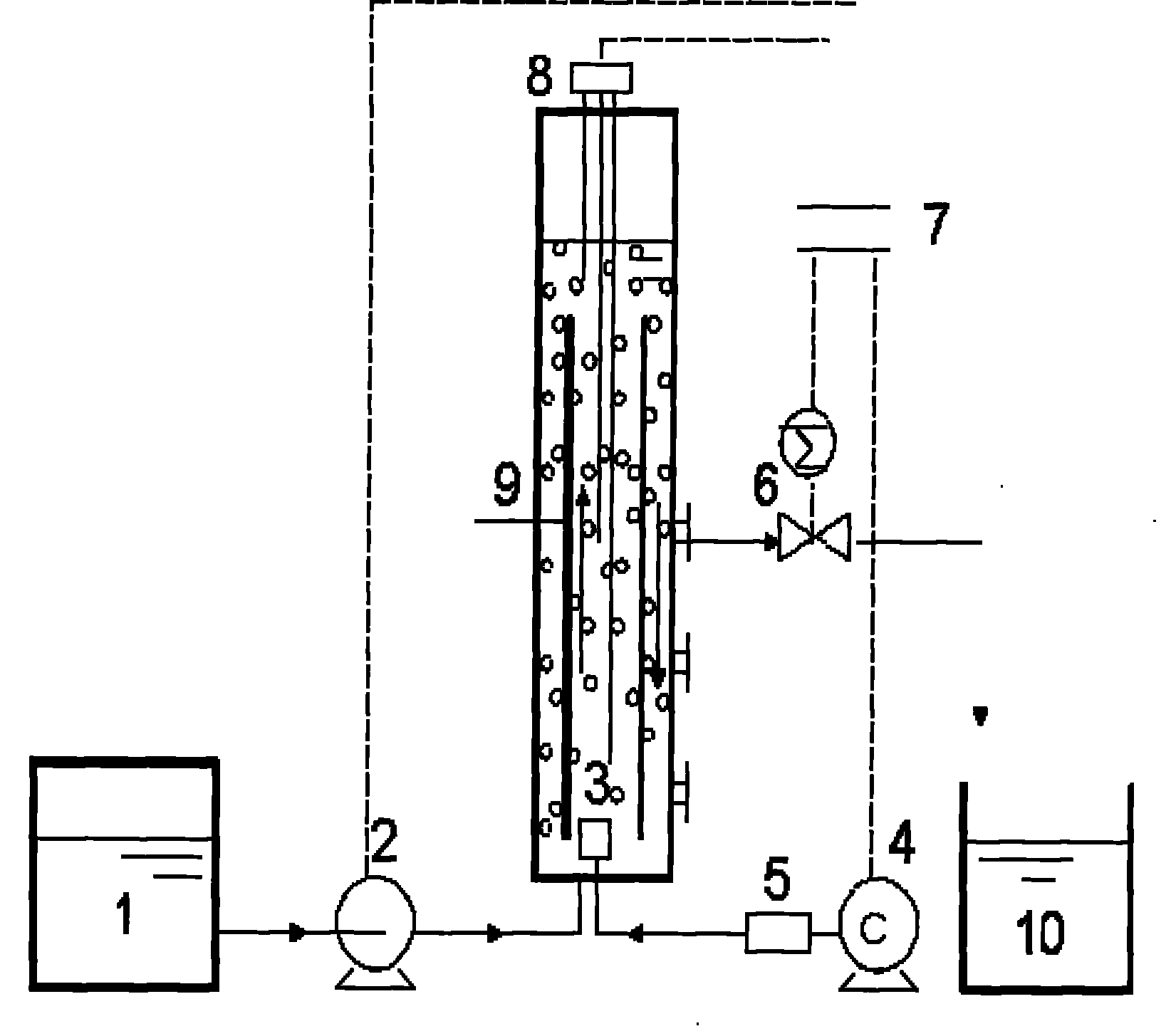 Preparation and remediation method of aerobic nitrifying granular activated sludge