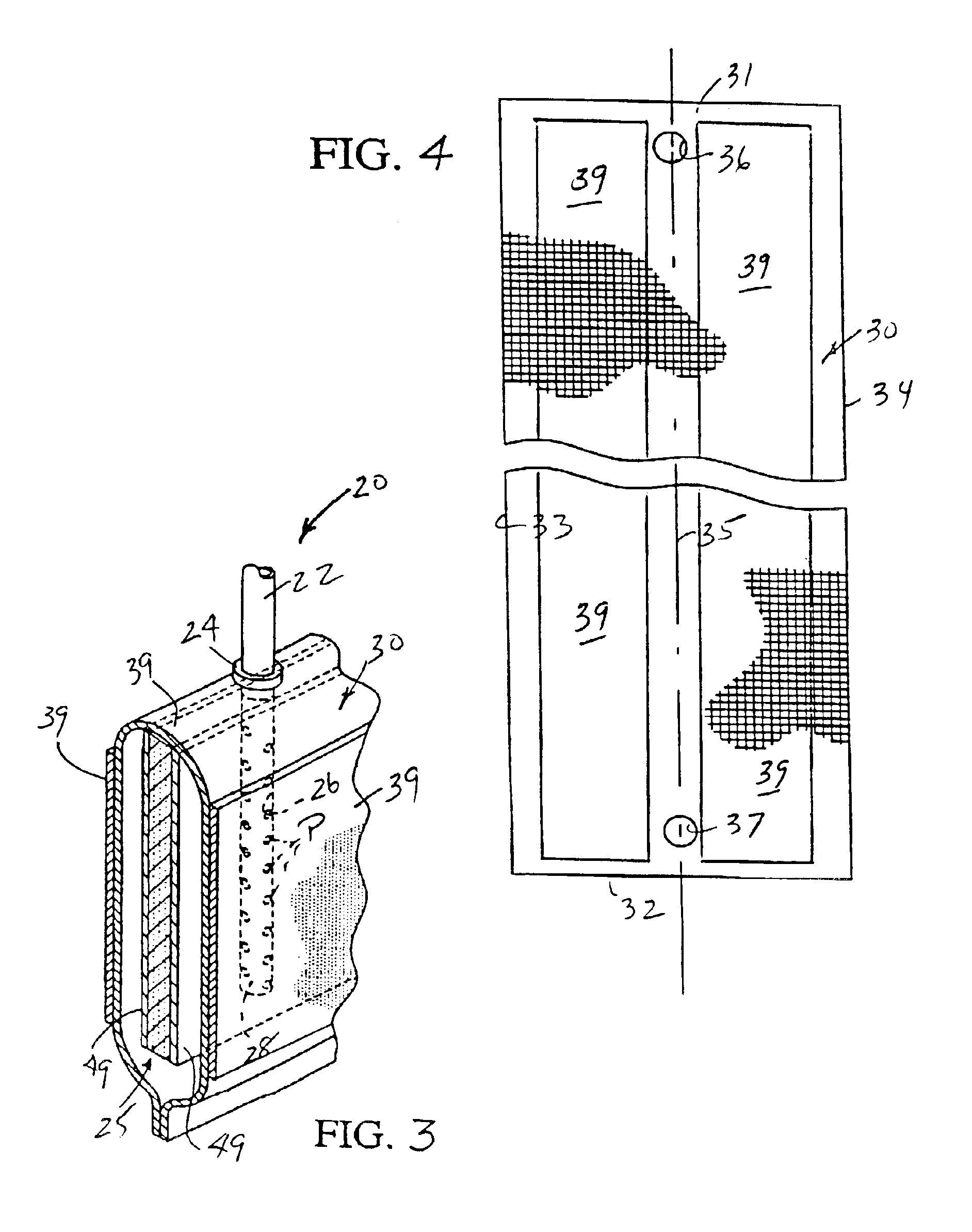 Apparatus for converting a fluid into at least two gasses through electrolysis