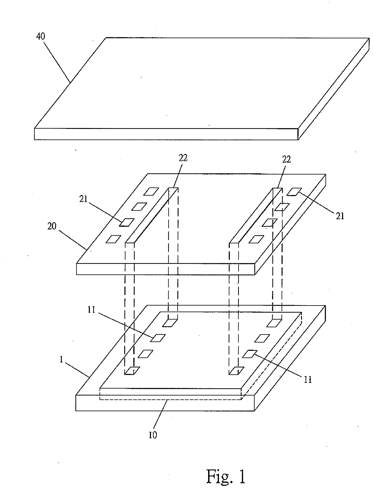 Fowbcsp chip module with packaging structure and manufacturing method of the same