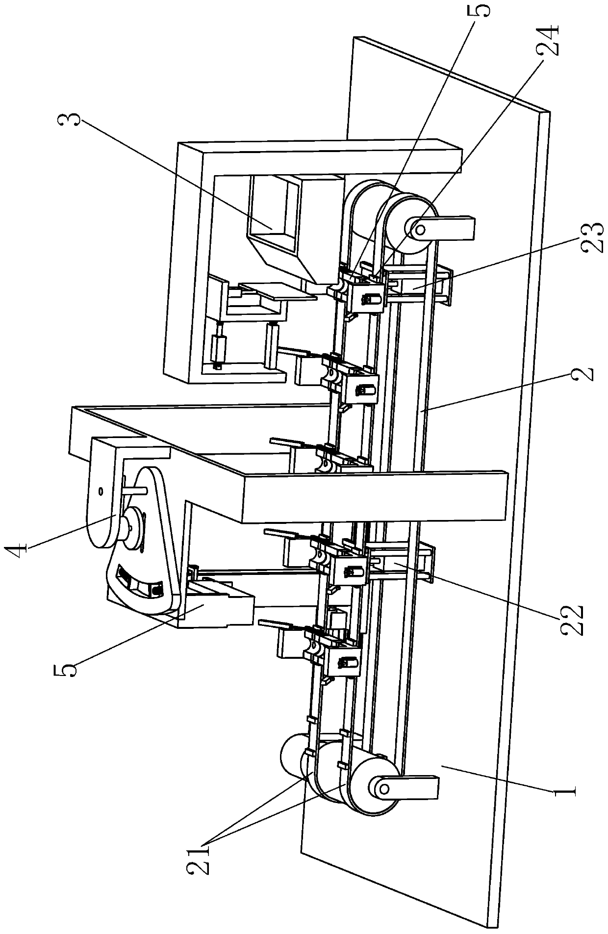 Electric aluminum tube simple installation machine