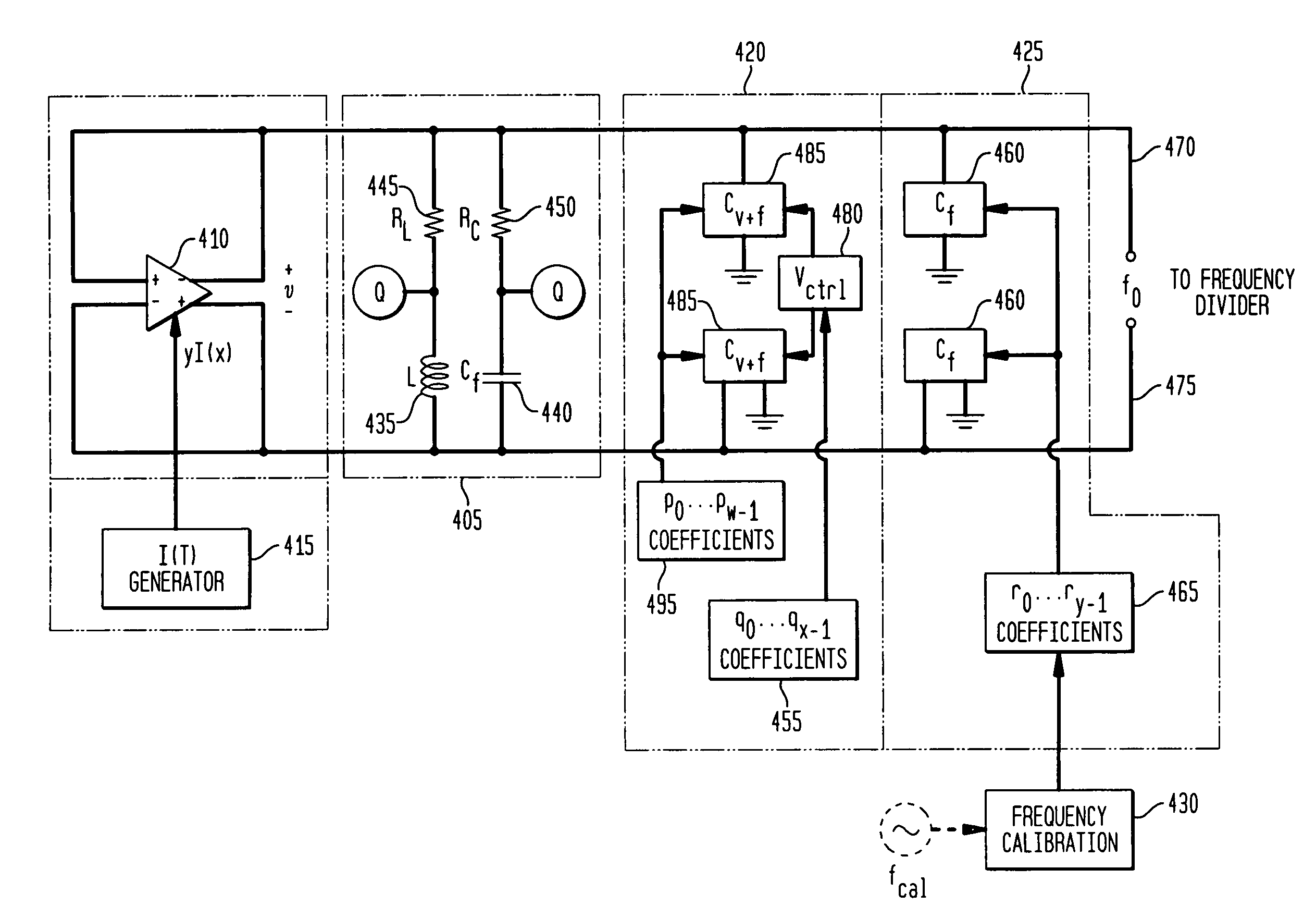 Inductor and capacitor-based clock generator and timing/frequency reference