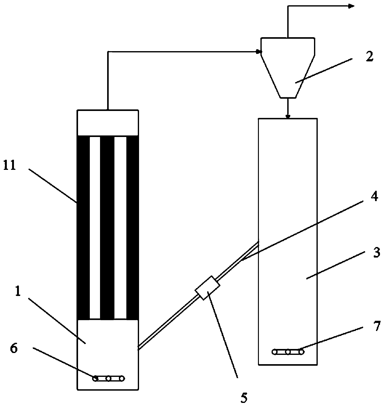 Adsorption enhanced methane water steam reforming hydrogen production device and method