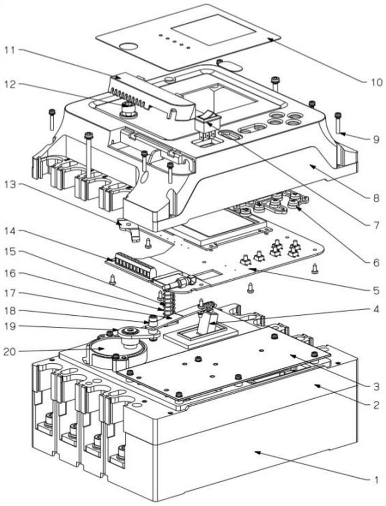 Intelligent low-voltage transformer area switchgear