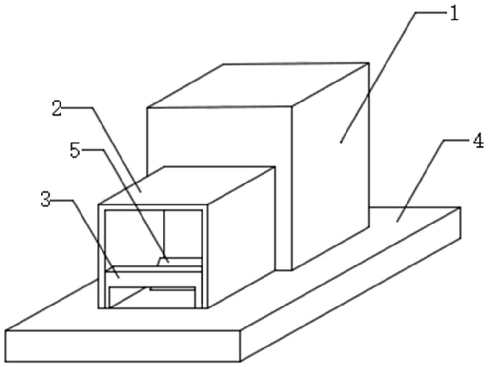 Device and method for testing cast-rolled blank of aluminum foil for power battery