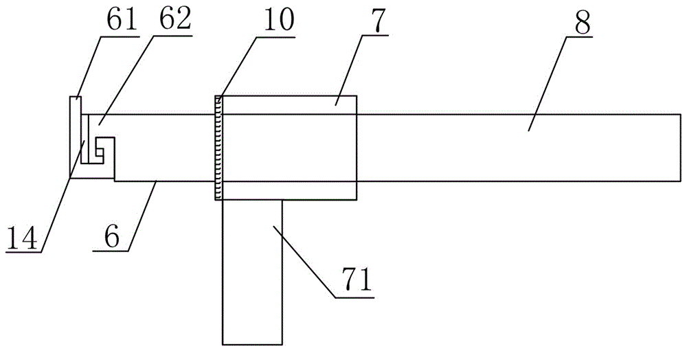 A lock-type tension-limiting shock-isolation support