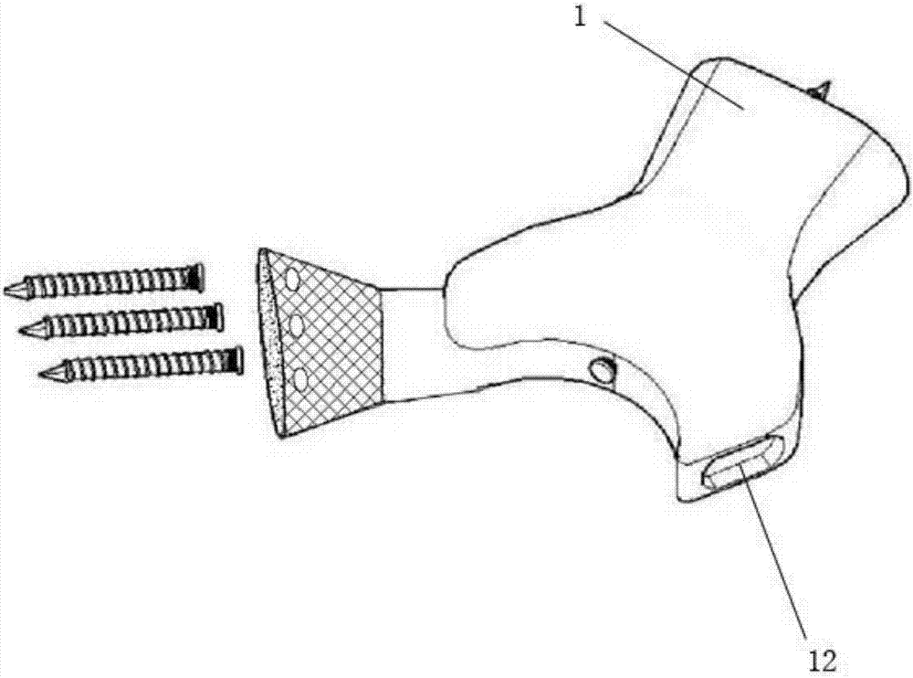 Assembly type artificial sacral prosthesis