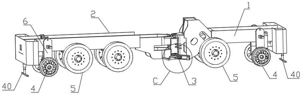 Tractor for rail and road