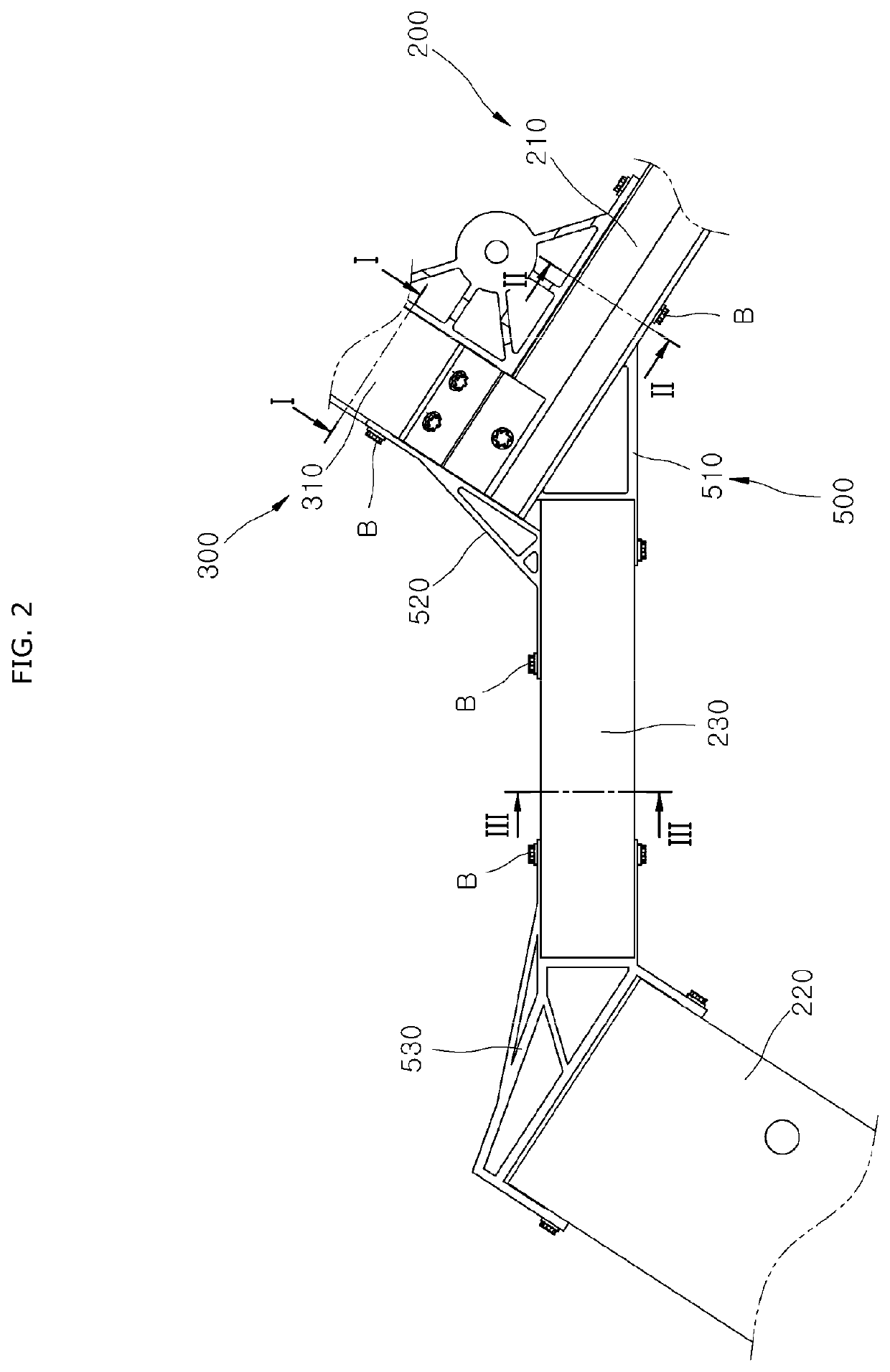 Chassis platform module for electric vehicle