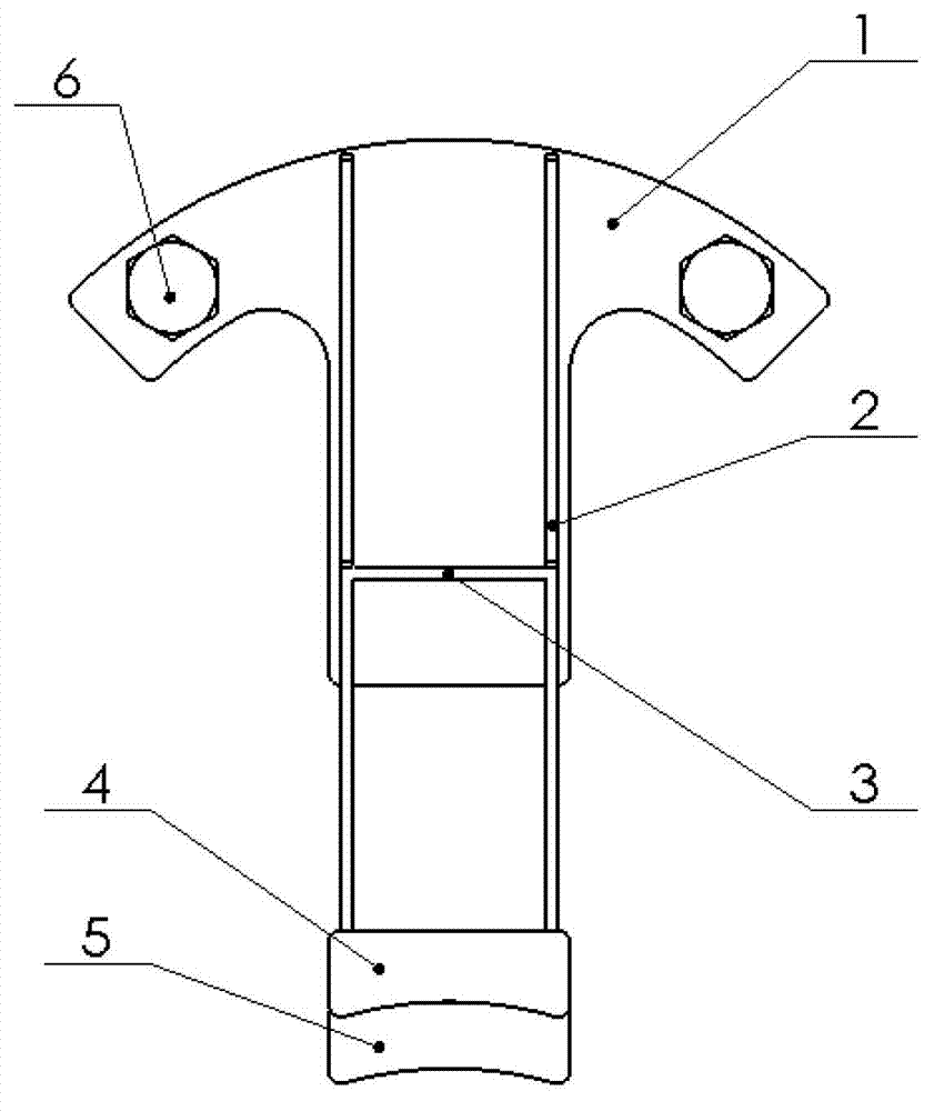 Assembling tool for bearing and main shaft of permanent magnet direct-driven wind driven generator