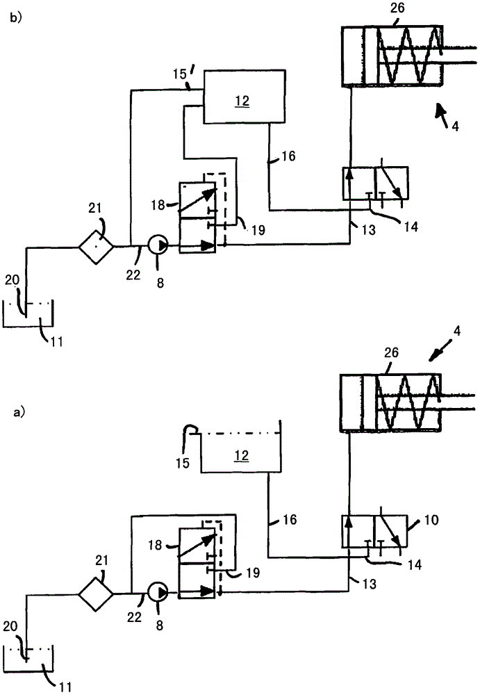 Transmission with electromechanical unit and oil circuit