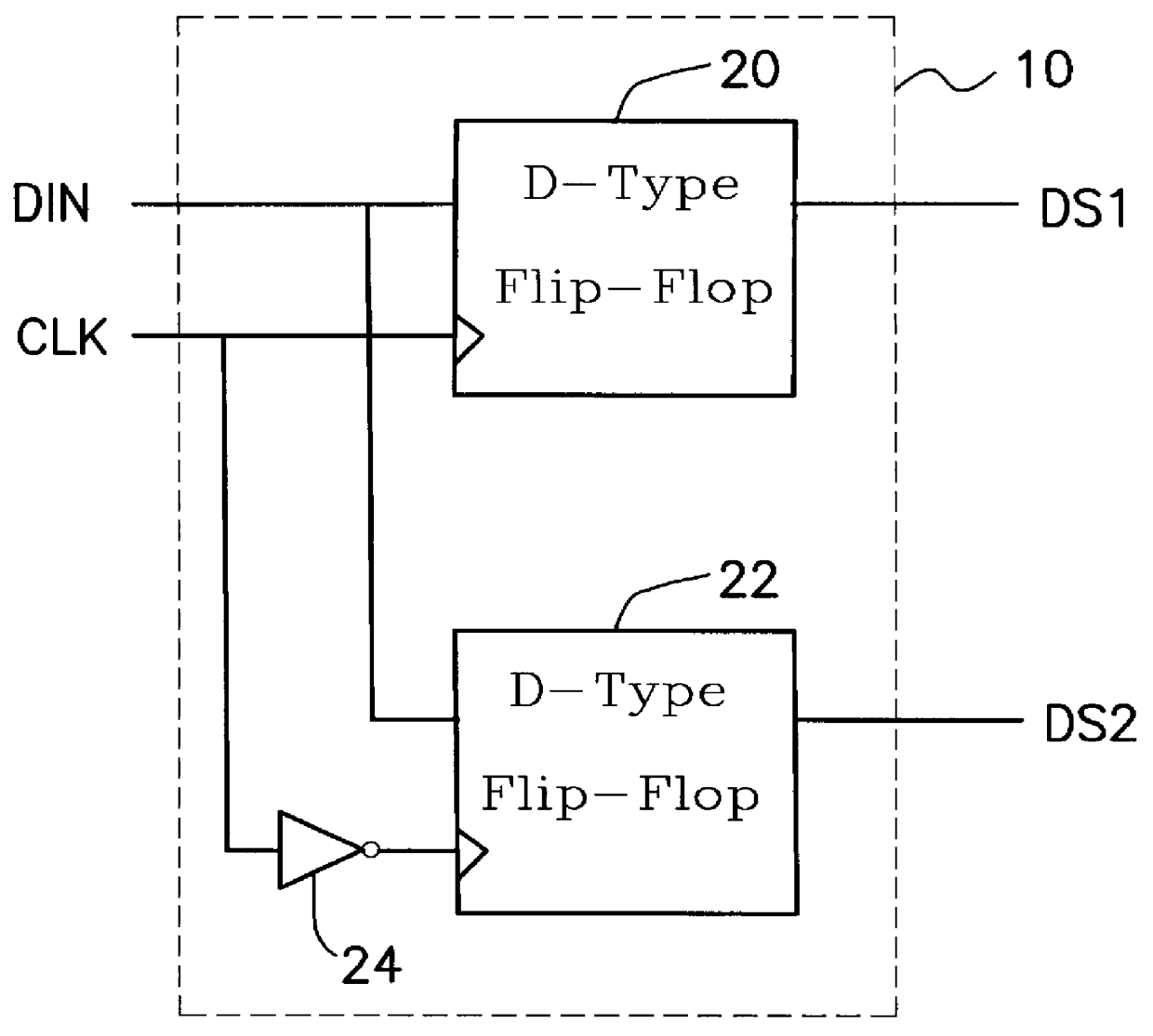 Digital pulse filtering circuit