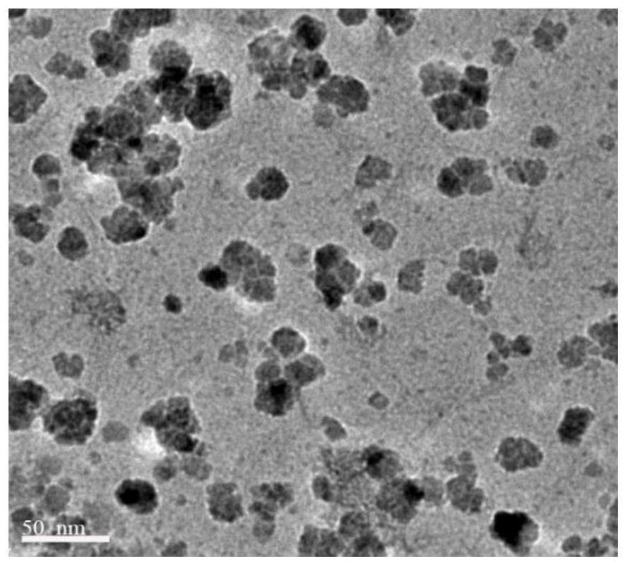 Graphene oxide surface arsenic-antimony double-imprinted polymer capable of being magnetically separated in underground medium and preparation method thereof