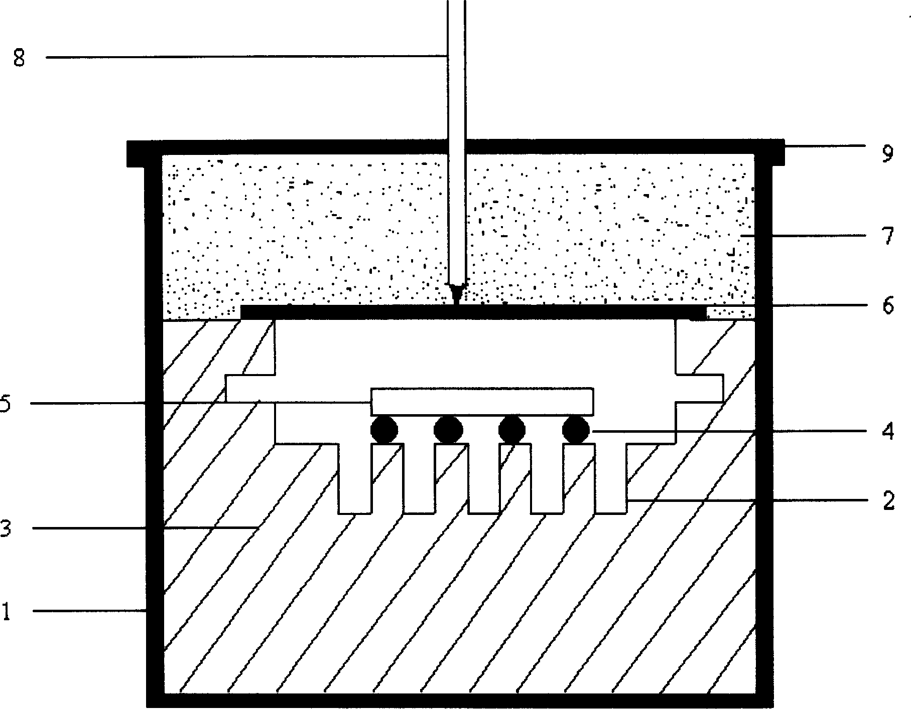 Composite backing material adapted for InN-GaN epitaxial growth and method for making same