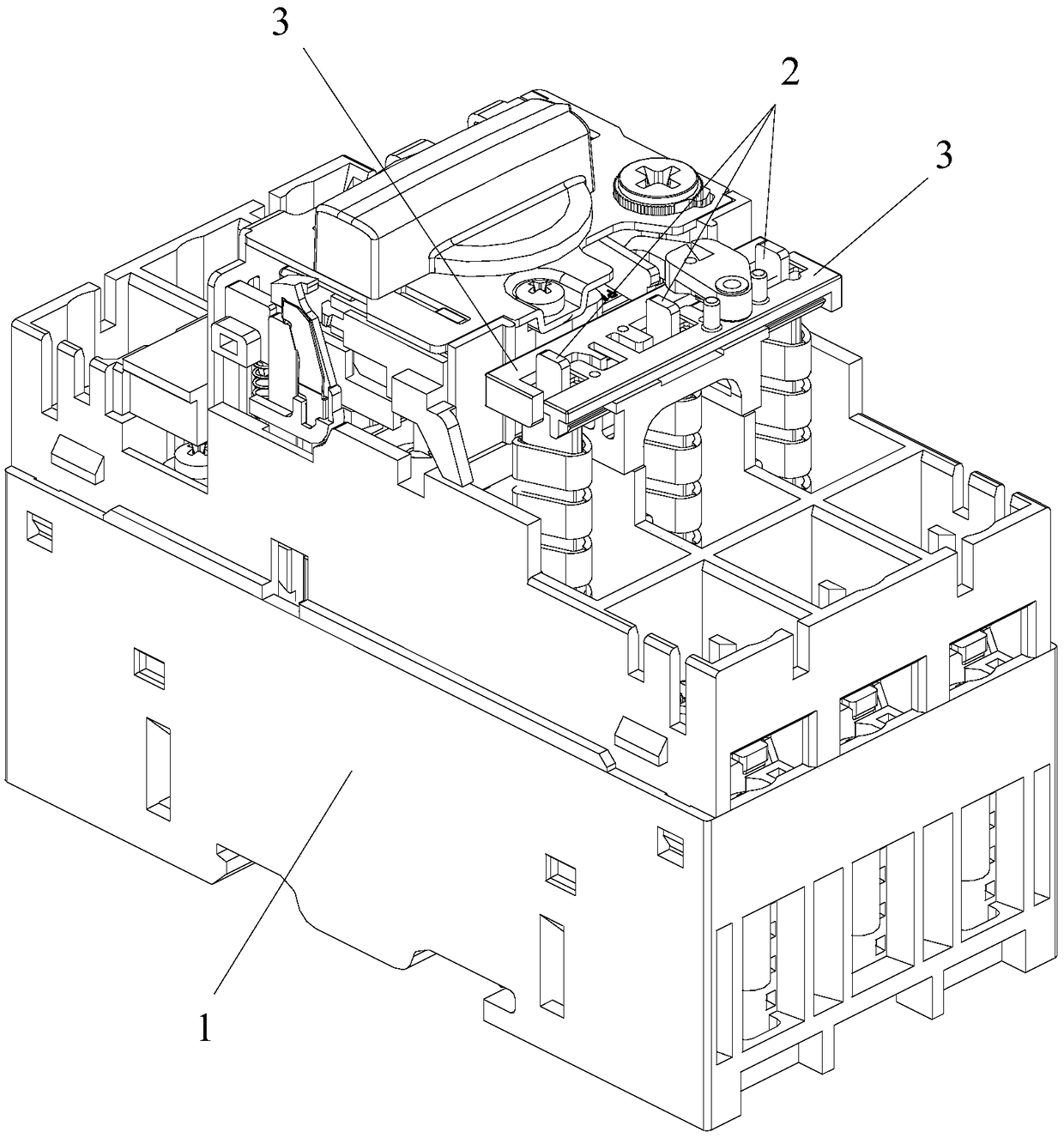 Push rod, motor protector and processing method for push rod