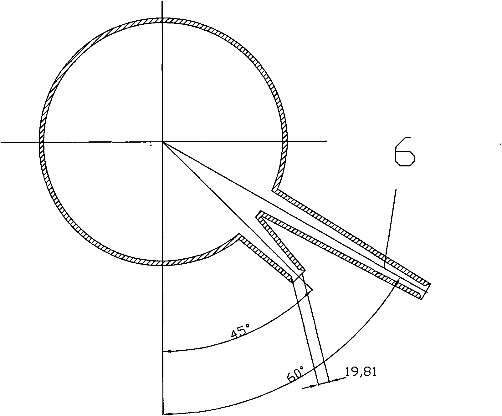 Novel blowing device of cold rolling device