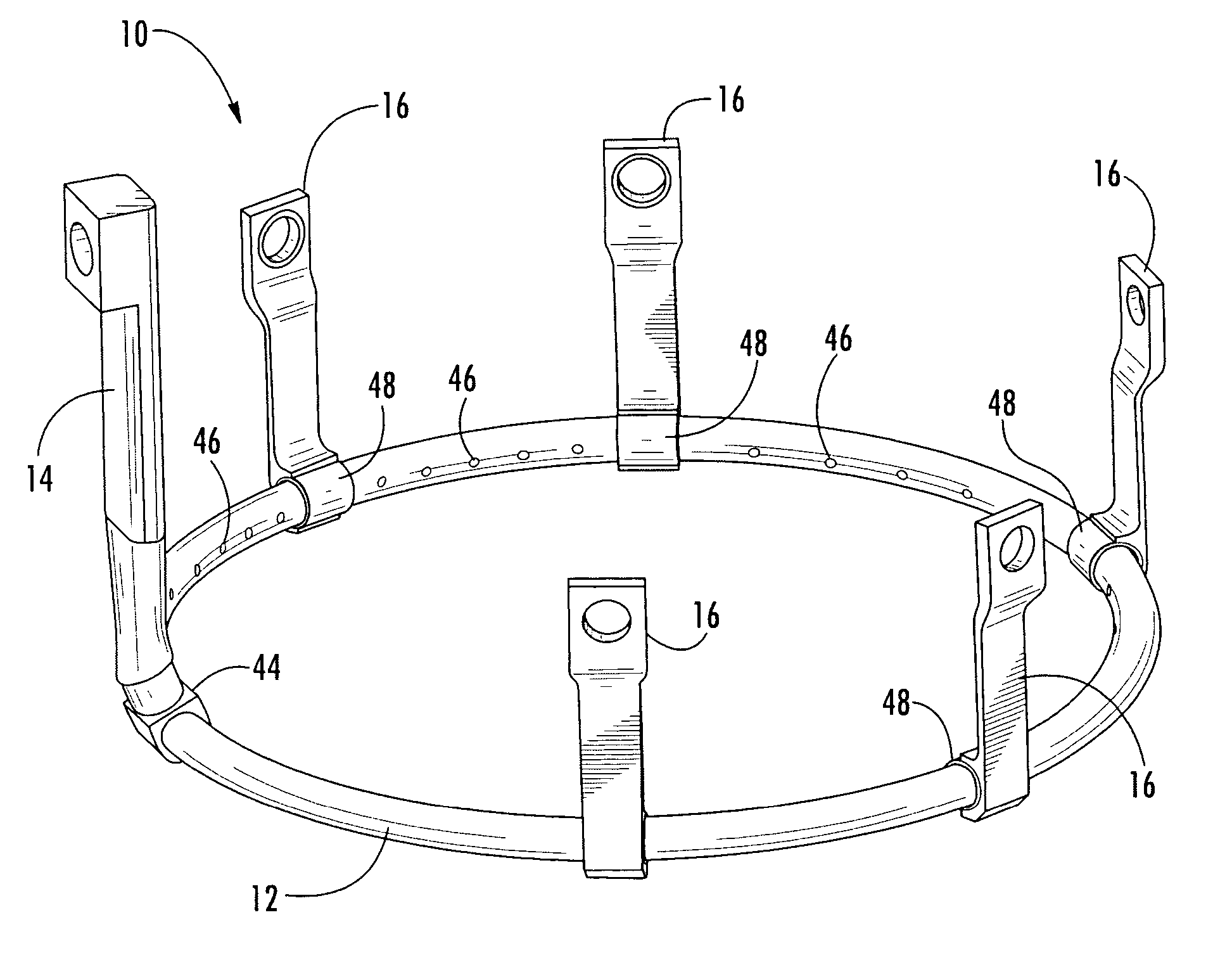Turbine fuel ring assembly