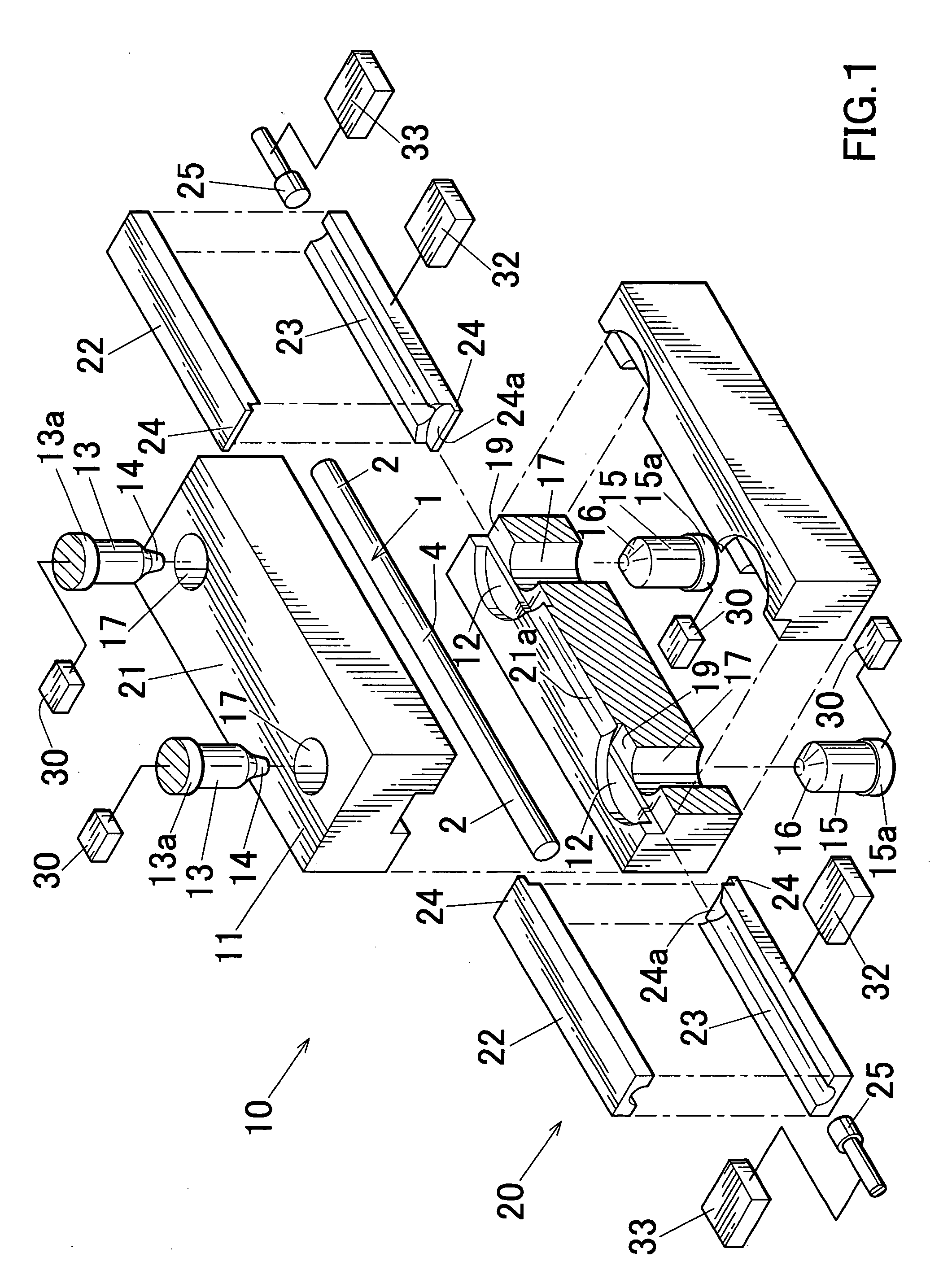 Method and apparatus for hole punching