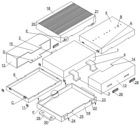 Fully-packaged internal insulation semiconductor device