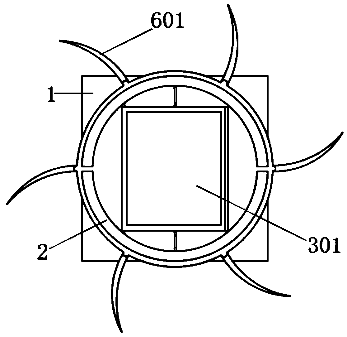 A mountain observation tower device based on wind-solar hybrid power generation