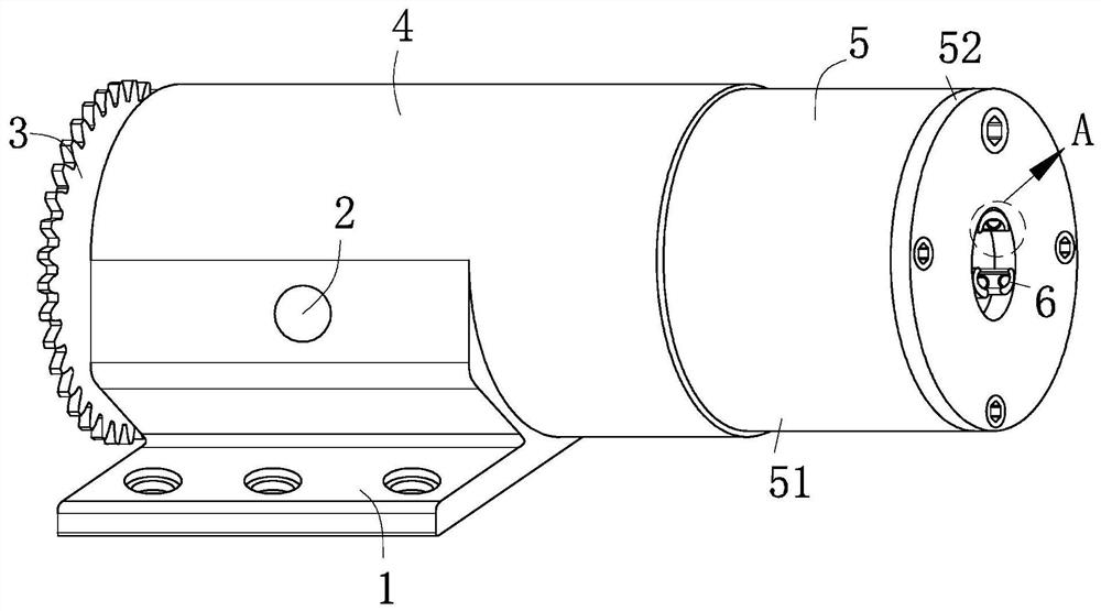 A grease lubricated spindle