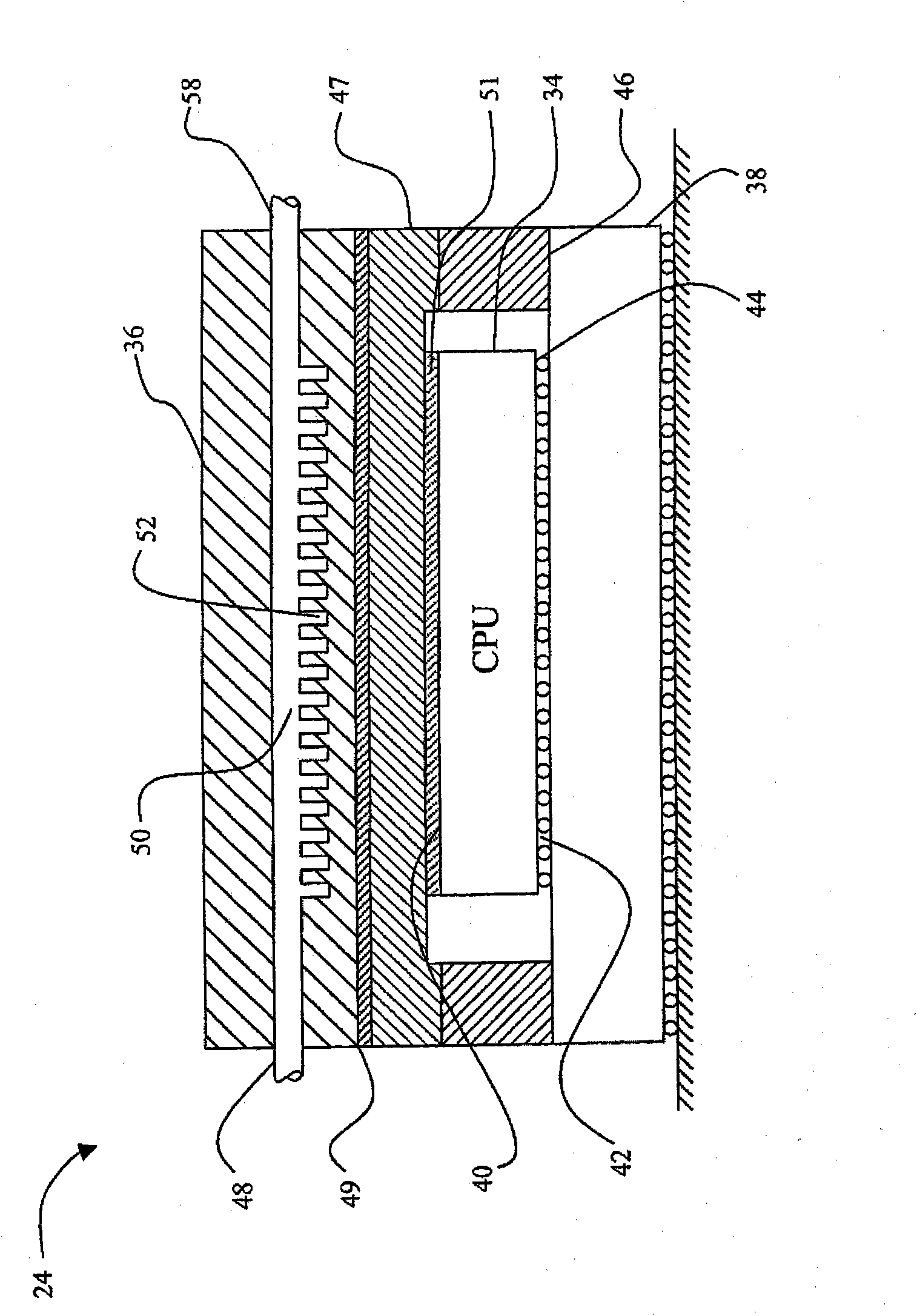 Variable flow computer cooling system for a data center and method of operation