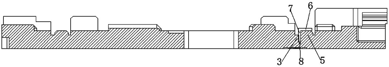 Chassis packaging device for household appliance