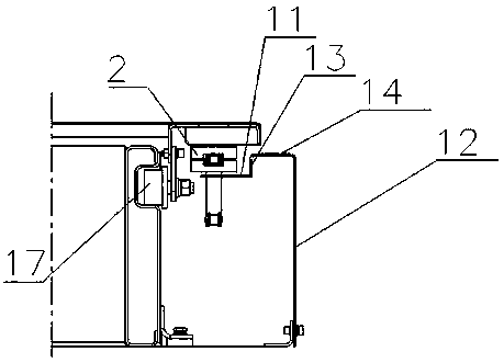 Top cover mechanism and container with top cover mechanism