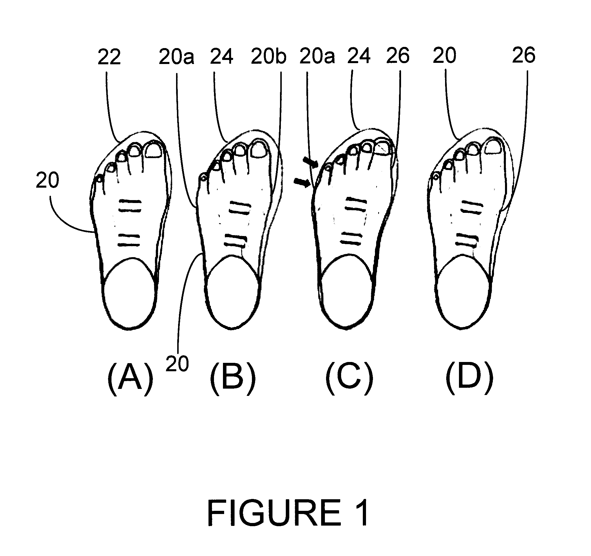 Foot morphometric measuring device