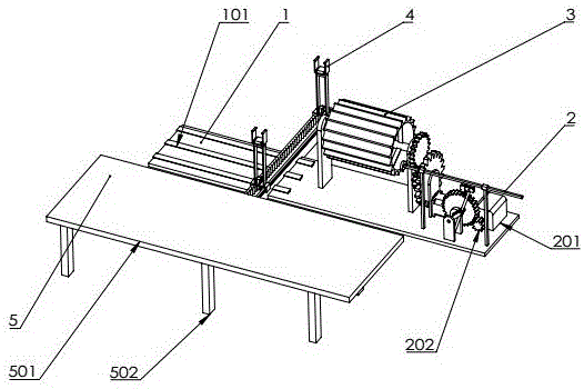 Robot for butting before welding of multiple vertical steel pipes