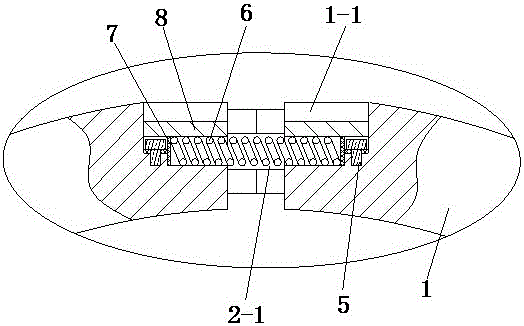 An electric hoist rope guide with a tightness adjustment device