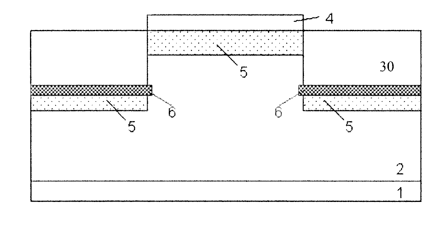 Vertical parasitic PNP device in a BiCMOS process and manufacturing method of the same