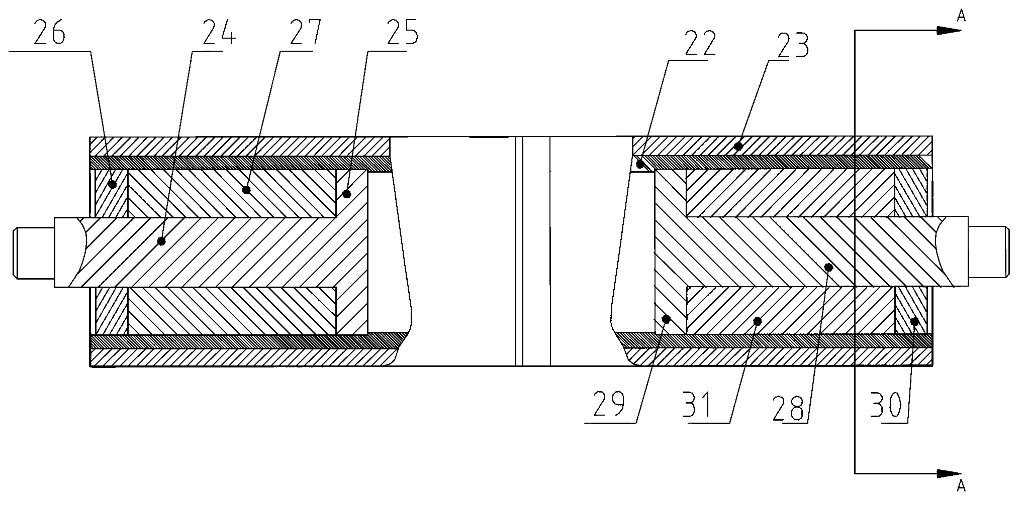 Plain-weave plastic braiding machine