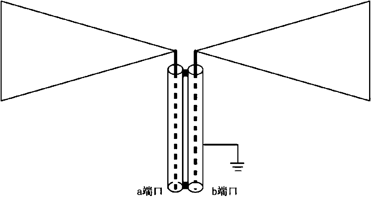 Measurement method for differential antenna