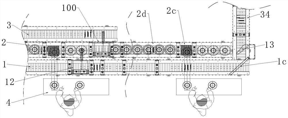 System for inspecting and collecting chemical fiber silk spindles and method for inspecting and collecting chemical fiber silk spindles