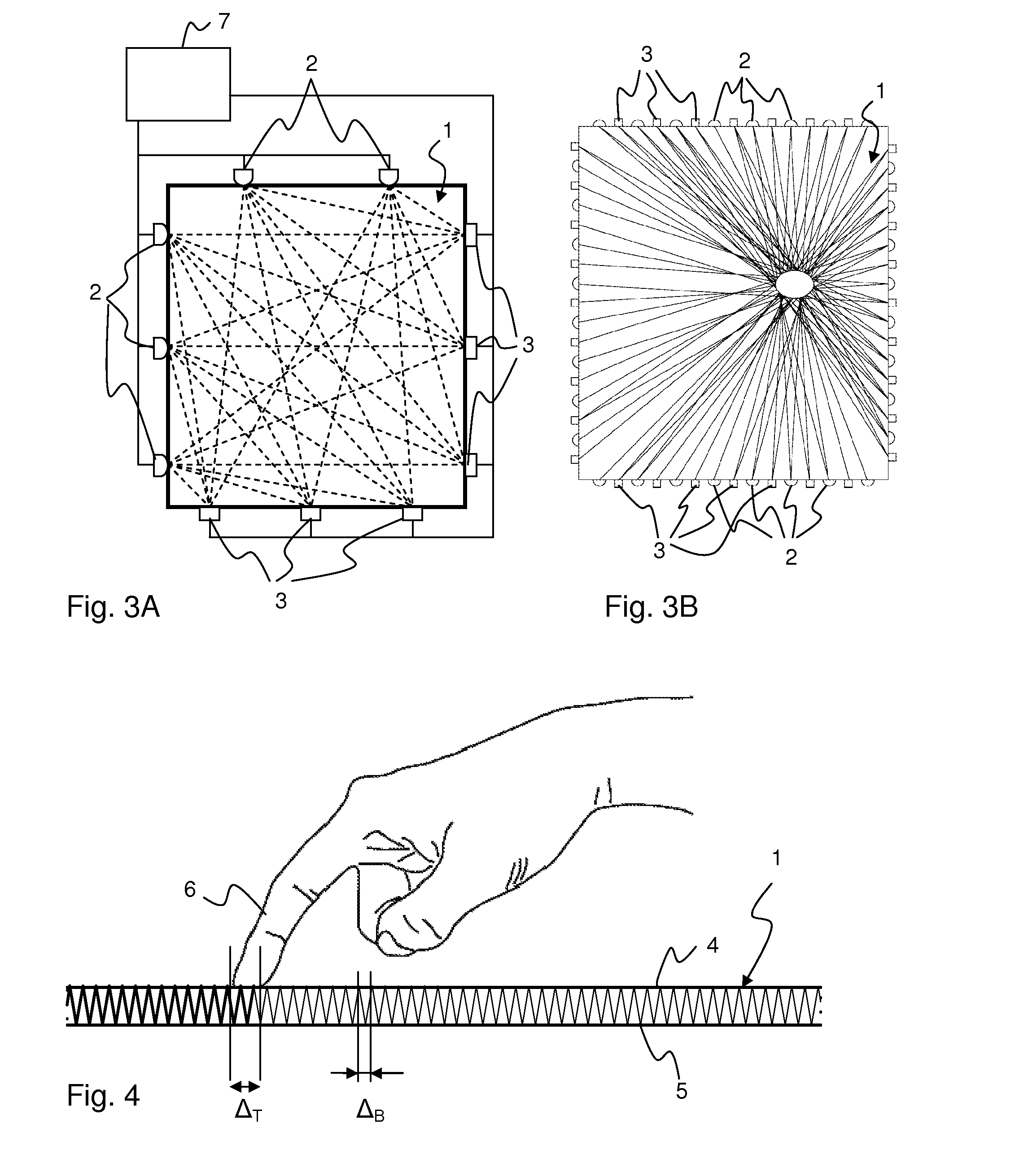 Extracting touch data that represents one or more objects on a touch surface