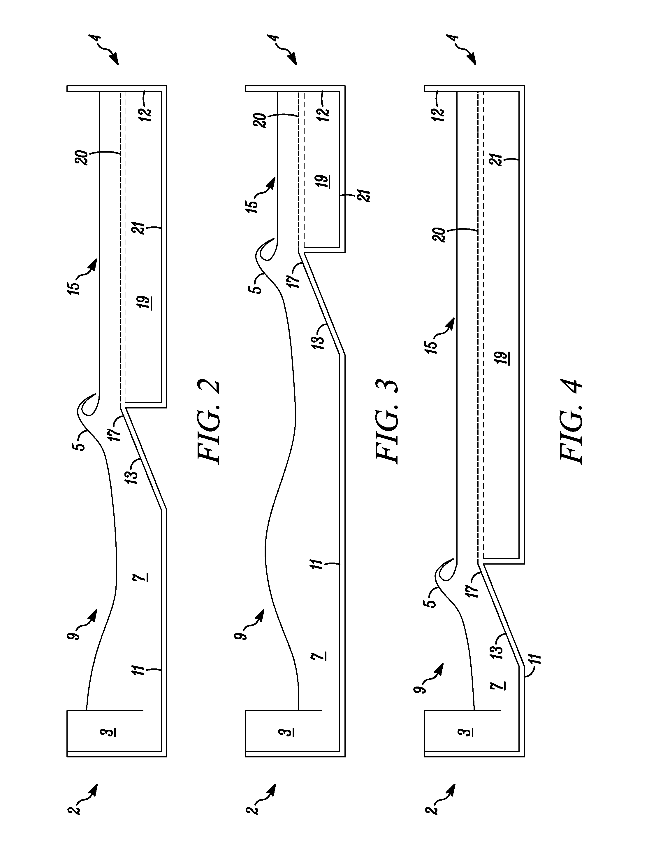 Method and apparatus for dampening waves in a wave pool
