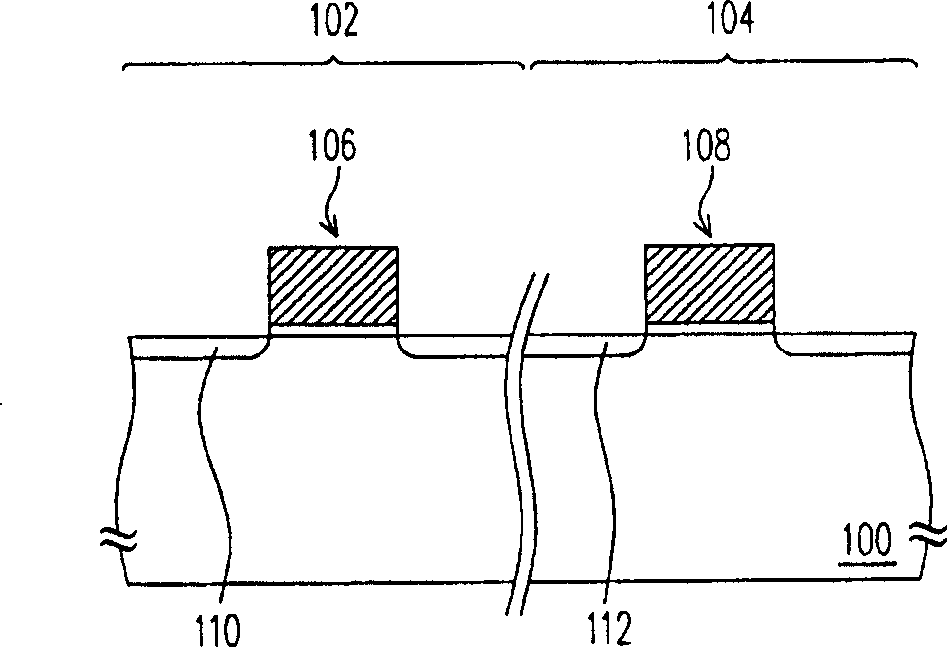 Production of semiconductor component and method for adjusting component channel area lattice distance