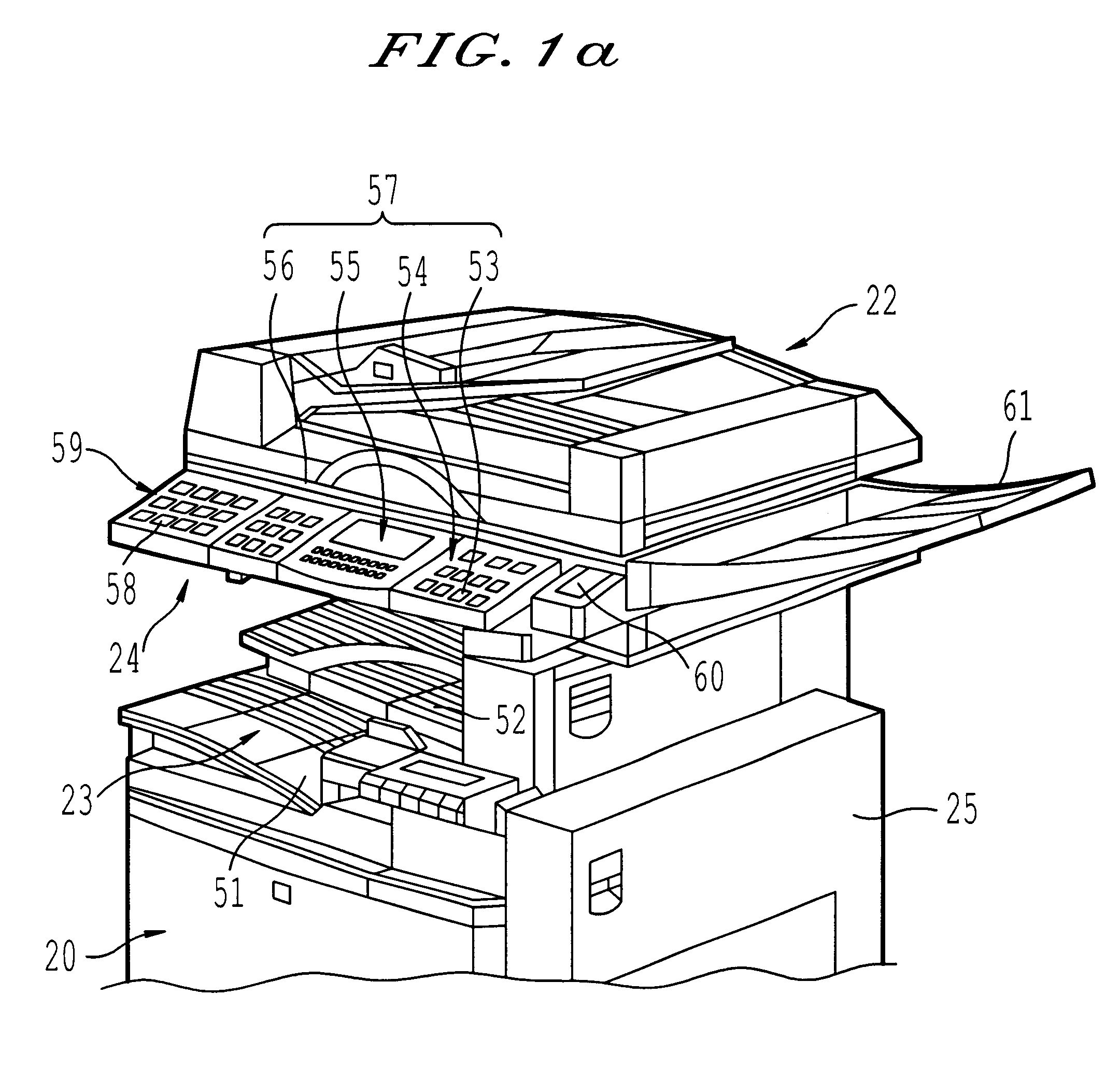 Multifunctional image forming apparatus having a covered main power switch