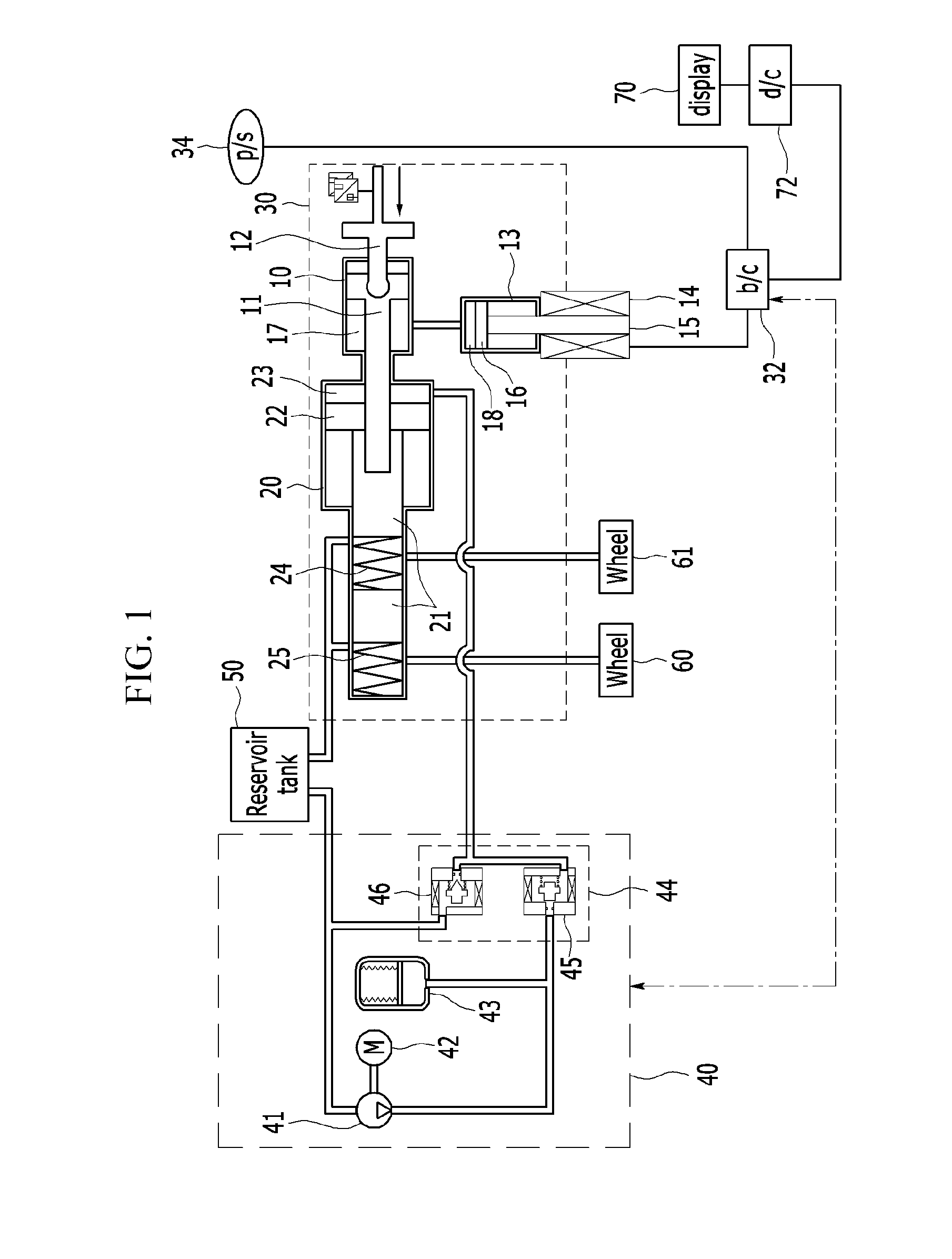 Brake control system and method for vehicle