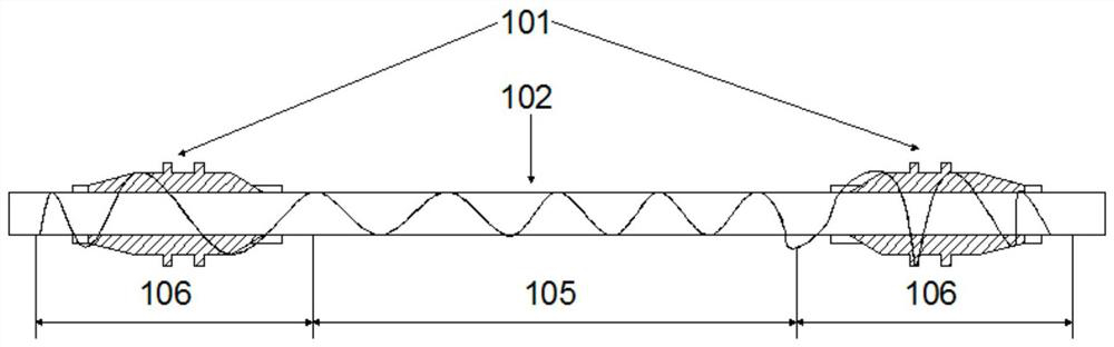 Forming method of composite material tie rod and composite material tie rod